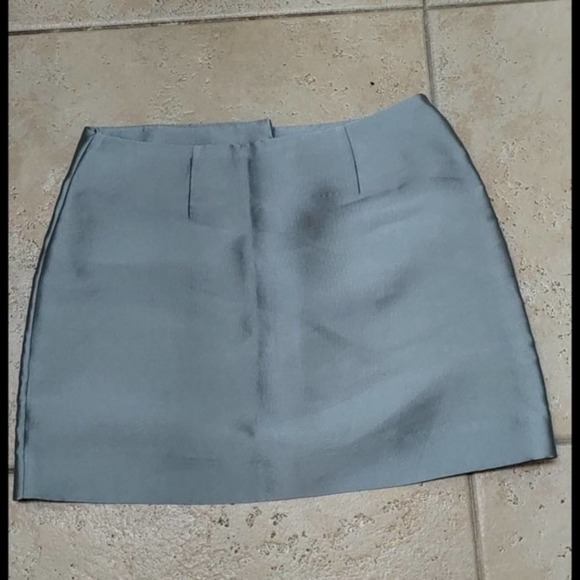 Urban Outfitters Florence Taffeta Button Mini Skirt - Picture 5 of 9